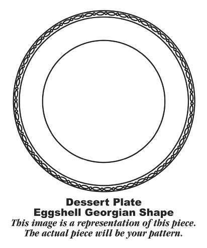 HLC1004 Dessert/Pie Plate