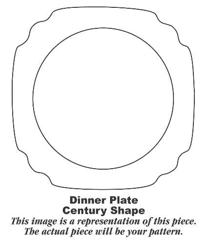 Riviera Turquoise Blue Dinner Plate