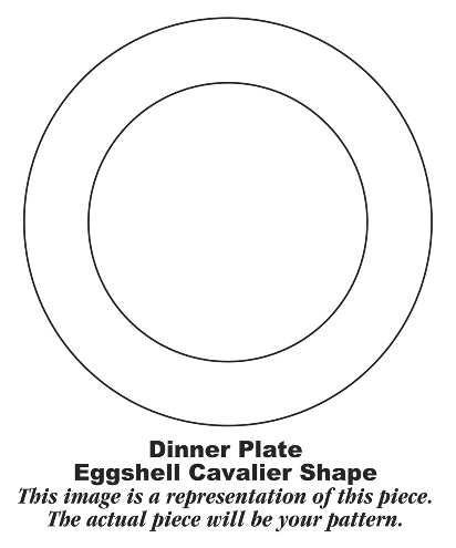 Colonial Kitchen (Yellow Cavalier) Dinner Plate