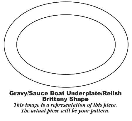 HLC1569 Underplate for Gravy Boat