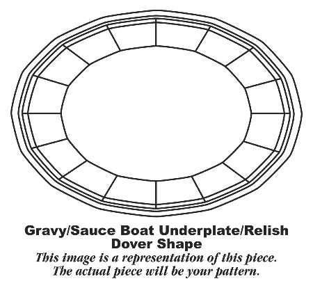 Bayberry Underplate for Gravy Boat