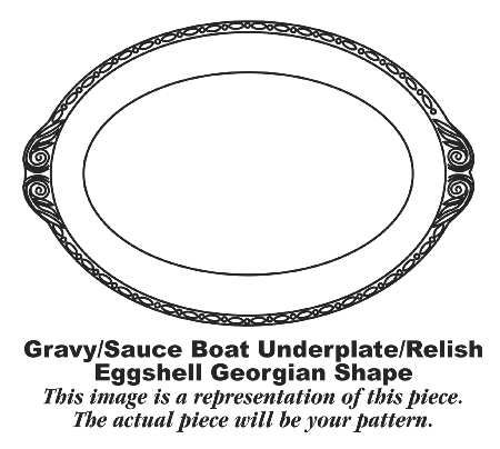 HLC191 Underplate for Gravy Boat