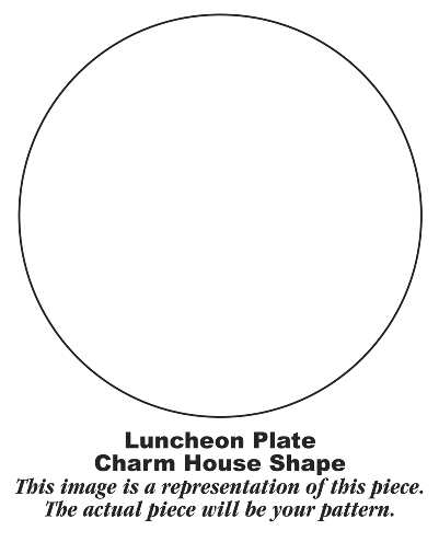 Confetti Luncheon Plate