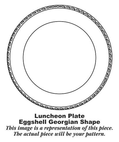 CAC168 Luncheon Plate