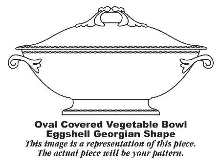 CAC168 Oval Covered Vegetable