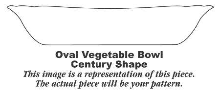 Conchita 10" Oval Vegetable Bowl