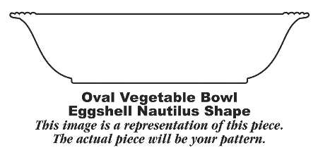 N1646 9" Oval Vegetable Bowl by Homer Laughlin 