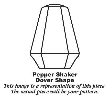 Americana Green Pepper Shaker