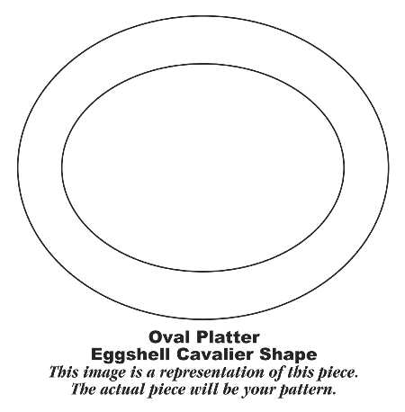 HLC3148 11" Oval Serving Platter