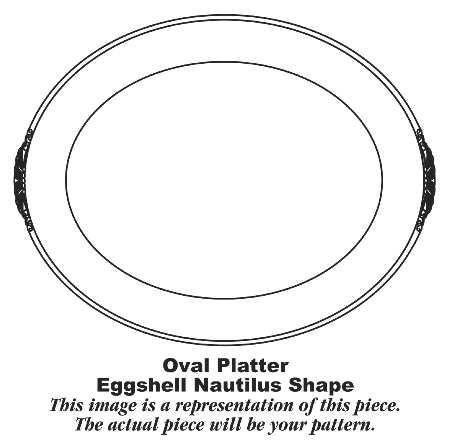 Autumn 11" Oval Serving Platter