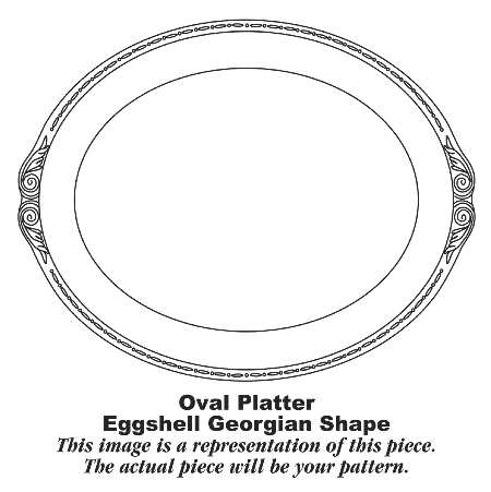 G3378 15" Oval Serving Platter