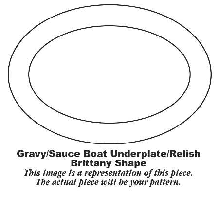 HLC109 Relish/Gravy Underplate by Homer Laughlin 