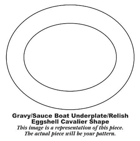 CV125 Relish/Gravy Underplate