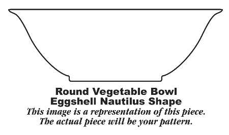 HLC81 8" Round Vegetable Bowl
