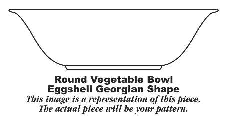CAC168 9" Round Vegetable Bowl