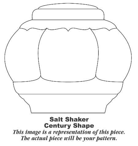 Columbine Salt Shaker