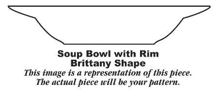 B1472 Rim Soup Bowl