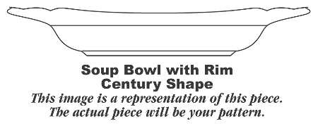 C43 Rim Soup Bowl by Homer Laughlin 