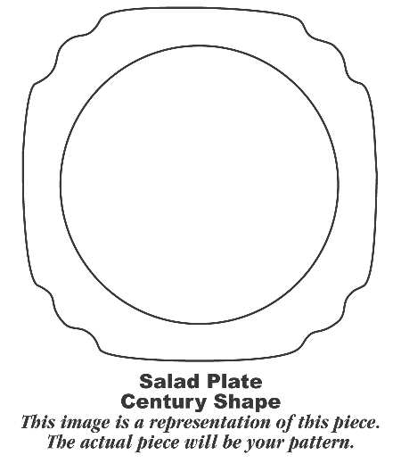 C96 Salad Plate