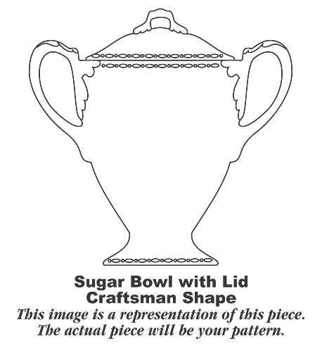 HLC2165 Sugar Bowl & Lid