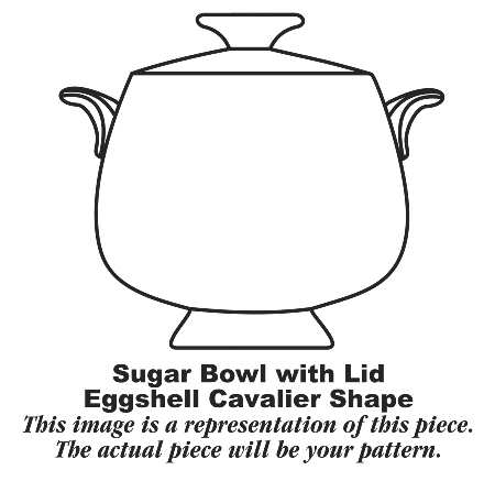 CV74 Sugar Bowl & Lid