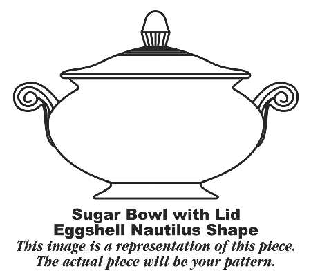 N1581 Sugar Bowl & Lid
