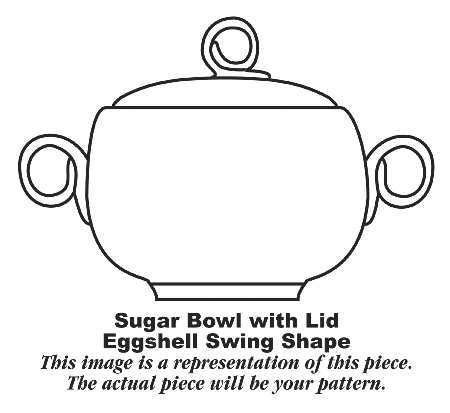 HLC554 Sugar Bowl & Lid