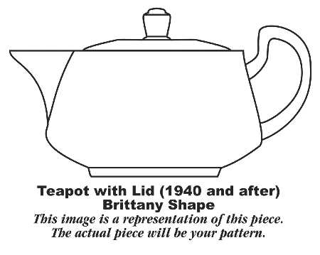 HLC1213 Teapot & Lid