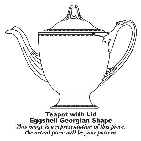 G3351-G3444 Teapot & Lid
