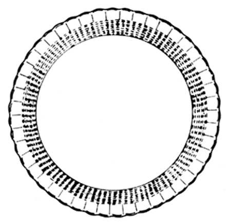 Blue Rambler Chop Plate (Round Platter)