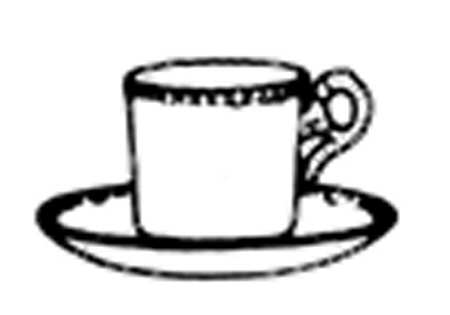 SP8 Flat Demitasse Cup & Saucer Set by Spode