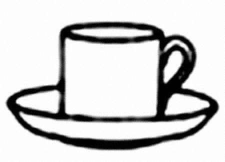 Dauphin Platinum Flat Demitasse Cup & Saucer Set by Spode