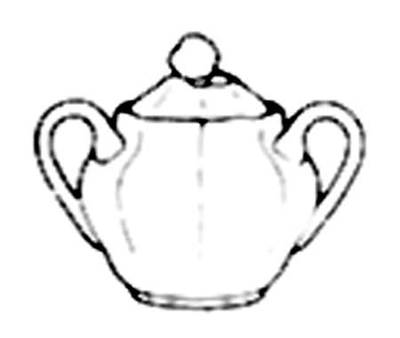 Regency Sugar Bowl & Lid