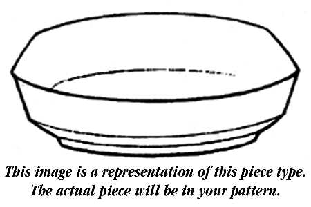 Silver Lining 9" Oval Vegetable Bowl