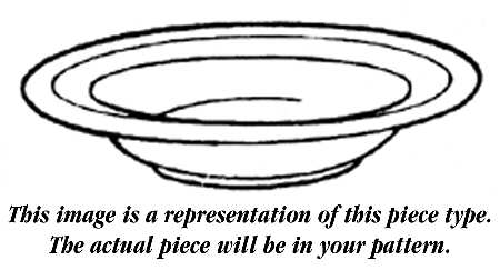 Quadrille Rim Soup Bowl