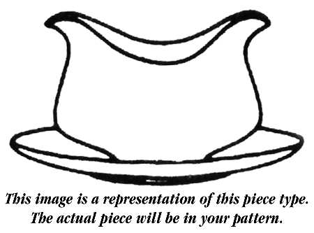 Cameo Gravy Boat with Attached Underplate