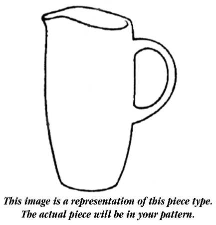 Eclipse White 56 Oz Pitcher