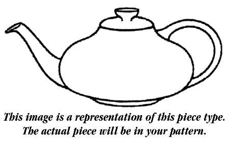 Twilight Teapot & Lid
