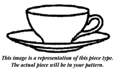 Palo Alto Flat Demitasse Cup & Saucer Set