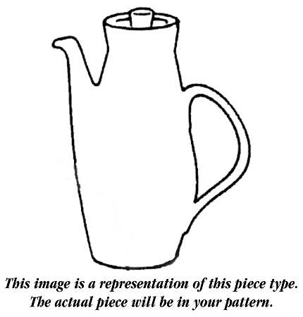 Echo Coffee Pot & Lid
