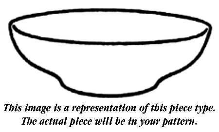 Reflections Silver Grey 7" Round Vegetable Bowl