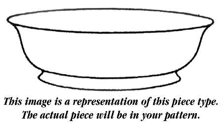Elsinore 9" Oval Vegetable Bowl