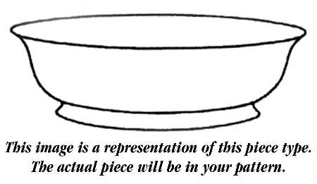 Cimarron 9" Oval Vegetable Bowl