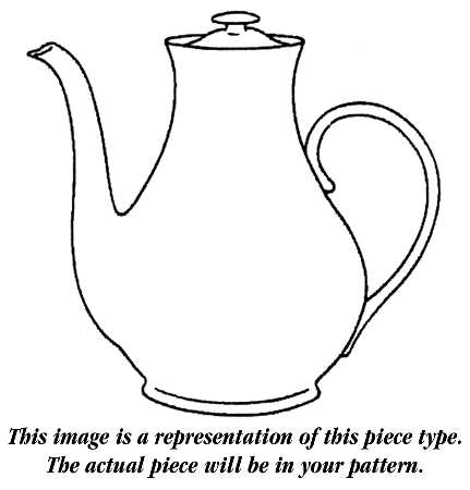Acacia Coffee Pot & Lid