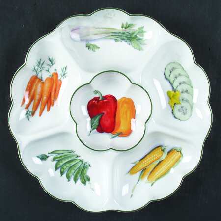 Classic White Vegetables by Royal Worcester