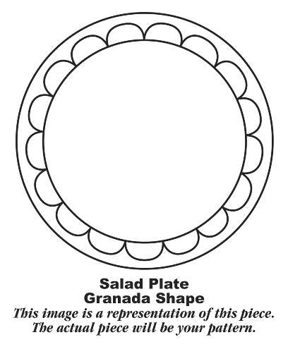 Fantasy (Granada Shape) Bread & Butter Plate
