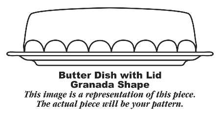 HLC282 1/4 Lb Covered Butter