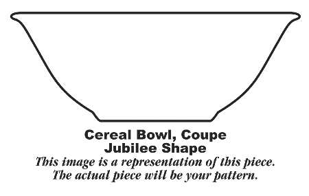 Blue Mist Coupe Cereal Bowl