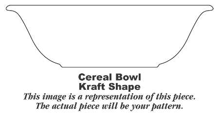 Historical America Red (Smooth) Coupe Cereal Bowl