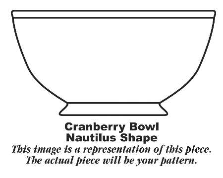 HLC204 Cranberry Bowl